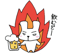 Nice Cheers rabbit sticker #7957997