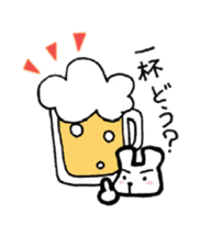 Nice Cheers rabbit sticker #7958000