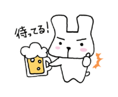Nice Cheers rabbit sticker #7958002