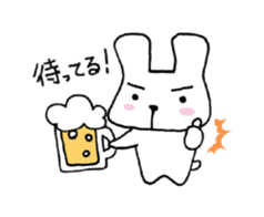 Nice Cheers rabbit sticker #7958002