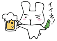 Nice Cheers rabbit sticker #7958010