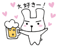 Nice Cheers rabbit sticker #7958017