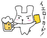 Nice Cheers rabbit sticker #7958024