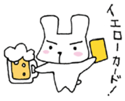 Nice Cheers rabbit sticker #7958024