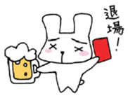 Nice Cheers rabbit sticker #7958025