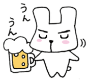 Nice Cheers rabbit sticker #7958027
