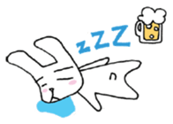 Nice Cheers rabbit sticker #7958035