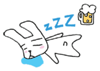 Nice Cheers rabbit sticker #7958035