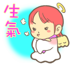 Little cute angel sticker #7958059