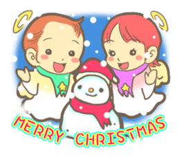 Little cute angel sticker #7958075