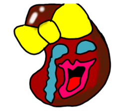 Beans!!!! sticker #7958682