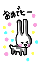 hayama hayama usagi sticker #7959114