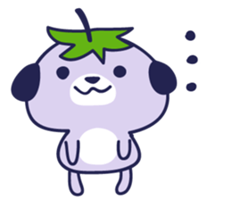 Mizu-nasu Dog - big sticker #7959315