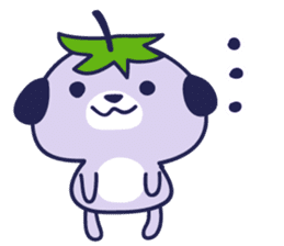 Mizu-nasu Dog - big sticker #7959315