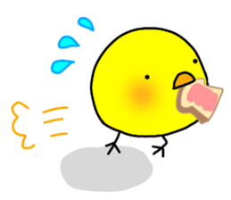 it is a day-to-day chick. sticker #7959407