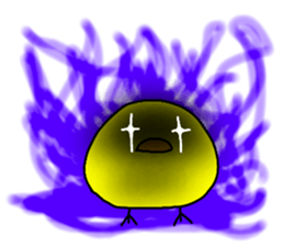 it is a day-to-day chick. sticker #7959414