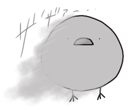 it is a day-to-day chick. sticker #7959423