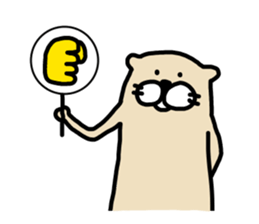 I am ferret. 5 sticker #7959557