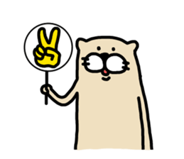 I am ferret. 5 sticker #7959558