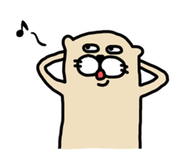 I am ferret. 5 sticker #7959560