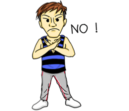 Tu haanee good guy sticker #7960090