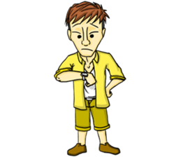 Tu haanee good guy sticker #7960094