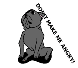 I am frenchbulldog!! sticker #7960582