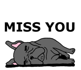 I am frenchbulldog!! sticker #7960592