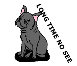 I am frenchbulldog!! sticker #7960594