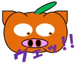 PumBkin(Japanese)/PumpOink(English) sticker #7960720