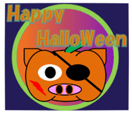 PumBkin(Japanese)/PumpOink(English) sticker #7960729