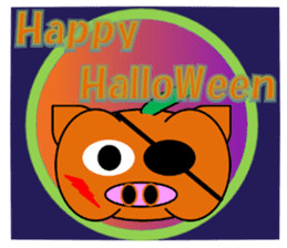 PumBkin(Japanese)/PumpOink(English) sticker #7960729