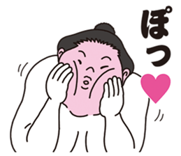 Very agile sumo wrestler sticker #7960917