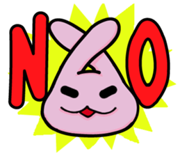 Debauchery rabbit sticker #7961133