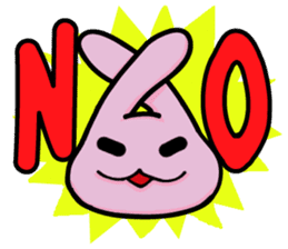 Debauchery rabbit sticker #7961133