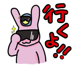 Debauchery rabbit sticker #7961135