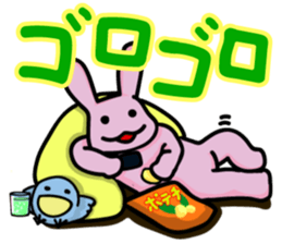 Debauchery rabbit sticker #7961144