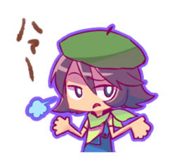 Disgusting dog and Girl sticker #7961693