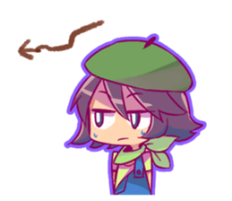 Disgusting dog and Girl sticker #7961695