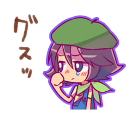 Disgusting dog and Girl sticker #7961696