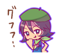 Disgusting dog and Girl sticker #7961712