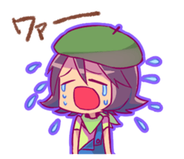 Disgusting dog and Girl sticker #7961717