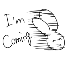 Funny Bunny Sally (EN) sticker #7962340