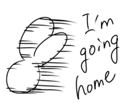 Funny Bunny Sally (EN) sticker #7962341