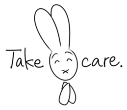 Funny Bunny Sally (EN) sticker #7962342