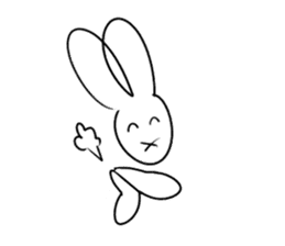 Funny Bunny Sally (EN) sticker #7962352
