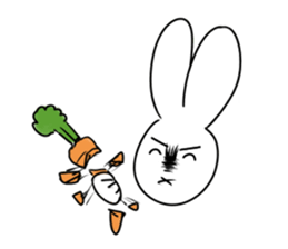 Funny Bunny Sally (EN) sticker #7962367