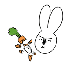 Funny Bunny Sally (EN) sticker #7962367