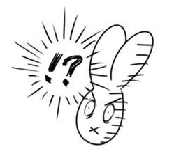 Funny Bunny Sally (EN) sticker #7962369