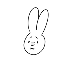 Funny Bunny Sally (EN) sticker #7962370